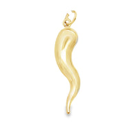 18kt Yellow Gold Horn Pendant