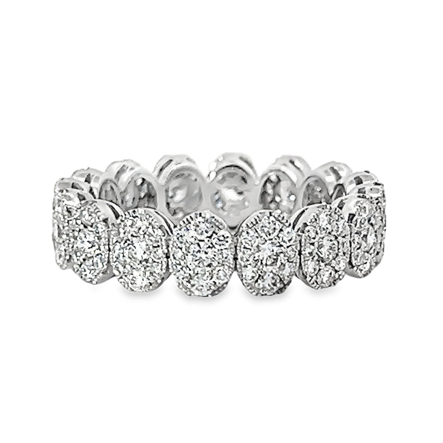 18kt White Gold Diamond Eternity Ring (1.51ct)