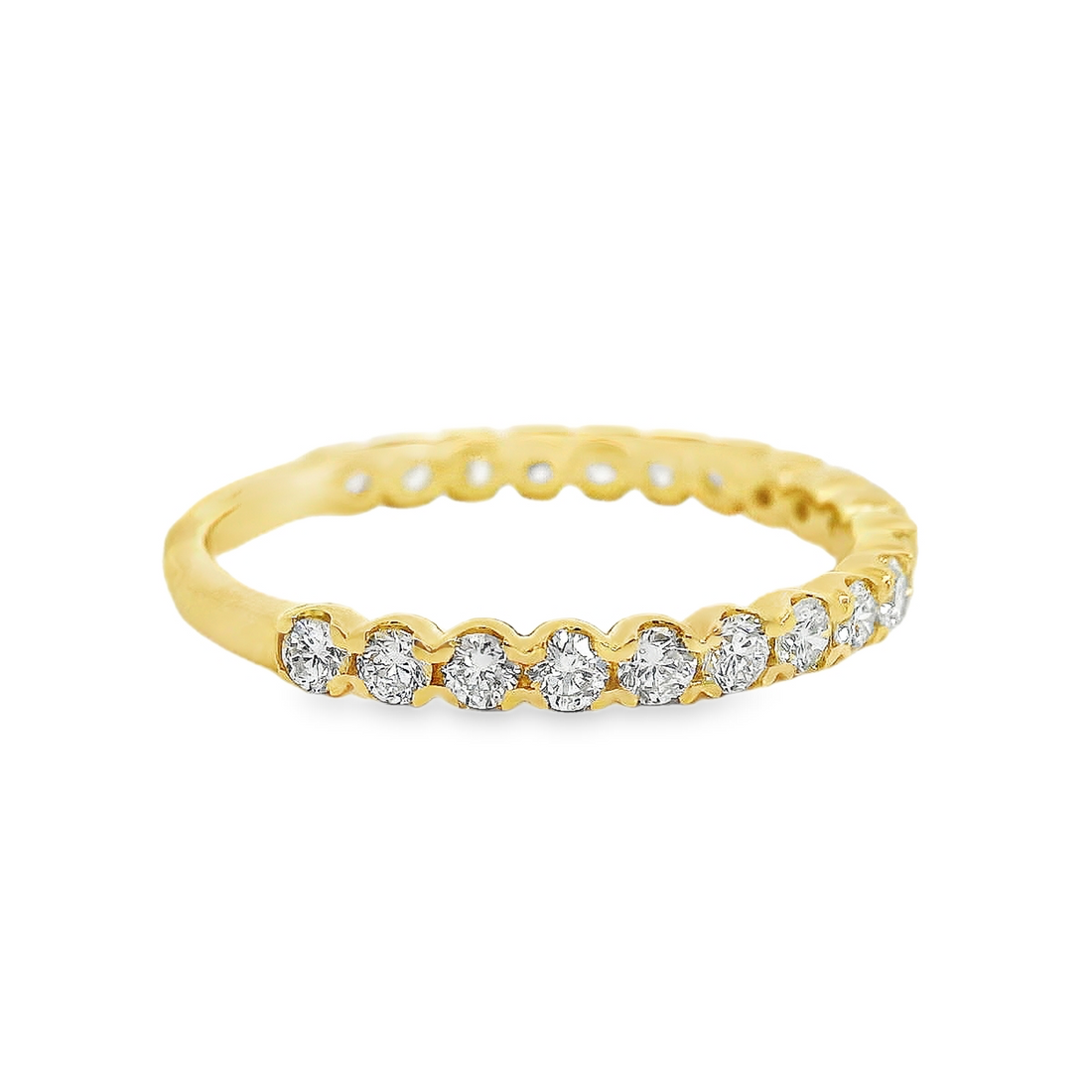 14kt Yellow Gold Lab-Grown Round Diamond Wedding Ring (.63ct)