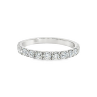 Diamond Wedding Bands  -  Women