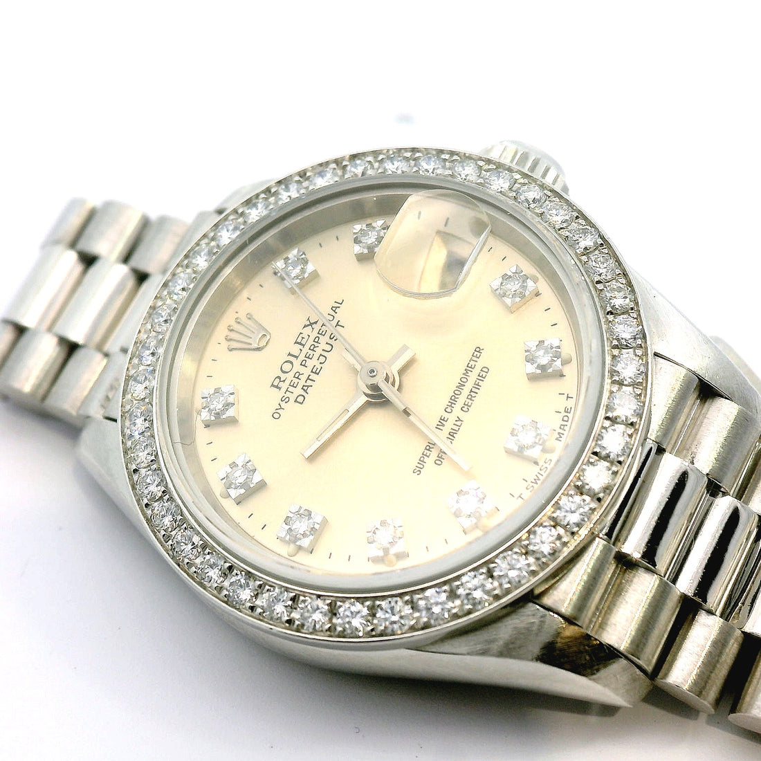 Rolex Lady DateJust 26mm Diamond Dial Ref. 69136