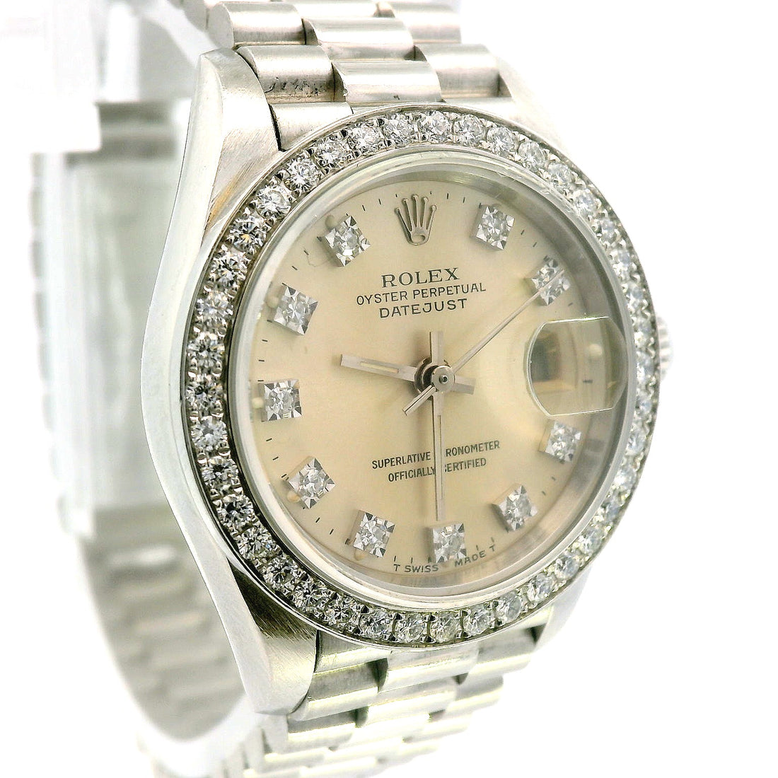 Rolex Lady DateJust 26mm Diamond Dial Ref. 69136