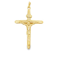 14kt Yellow Gold Italian Made Crucifix (1.43g)