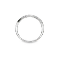 18kt White Gold Natural Baguette Diamond Wedding Ring (.51ct)