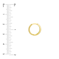 14kt Yellow Gold Small Hoop Earrings (1.3g)
