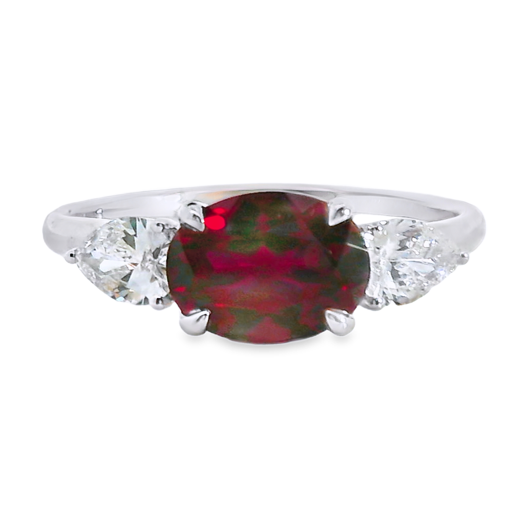 Colored Stone Rings  -  Women&