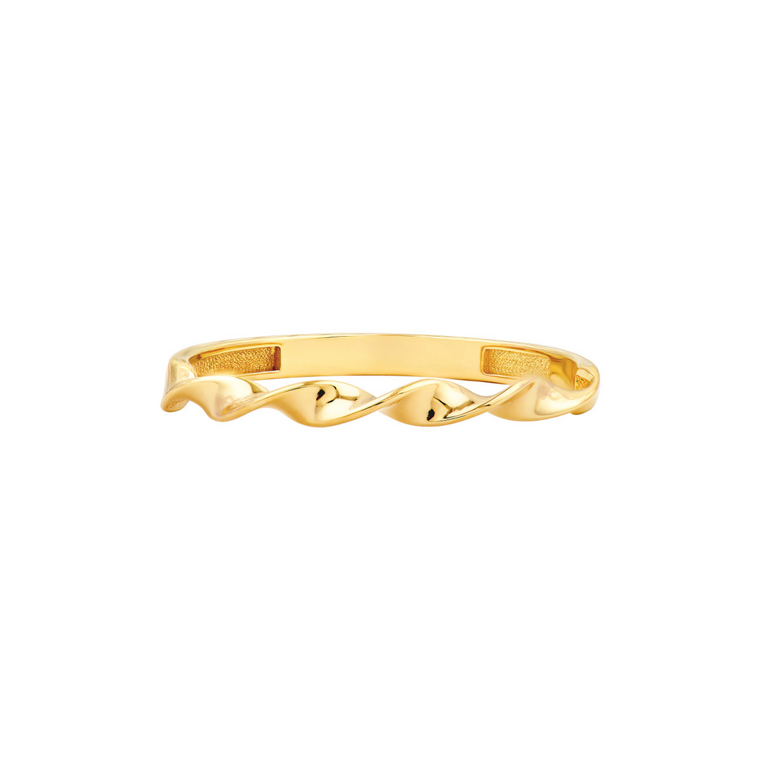 14kt Yellow Gold Twist Fashion Ring (.8g)