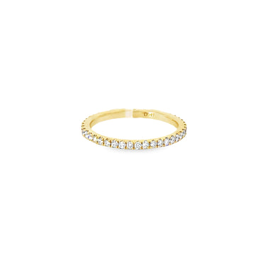 18kt Yellow Gold Diamond Eternity Wedding Ring (0.51ct)