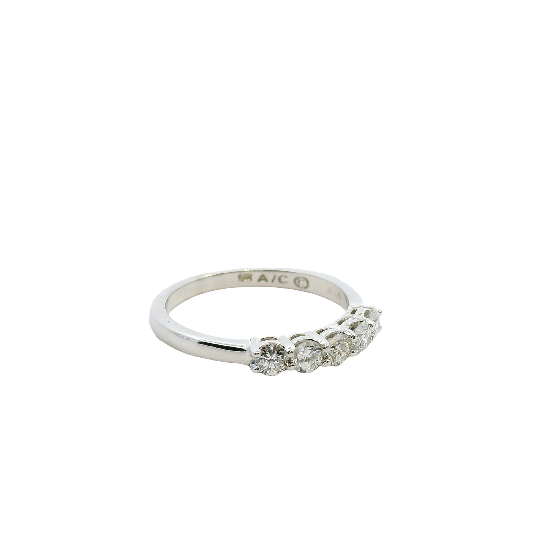 Diamond Wedding Bands  -  Women