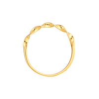 14kt Yellow Gold Twist Fashion Ring (.8g)
