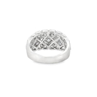 18kt White Gold Natural Diamond Free Form Ring (2.27ct)