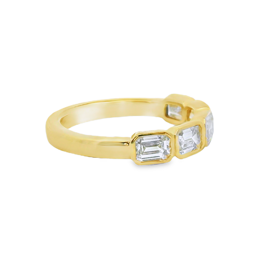 Diamond Wedding Bands  -  Women