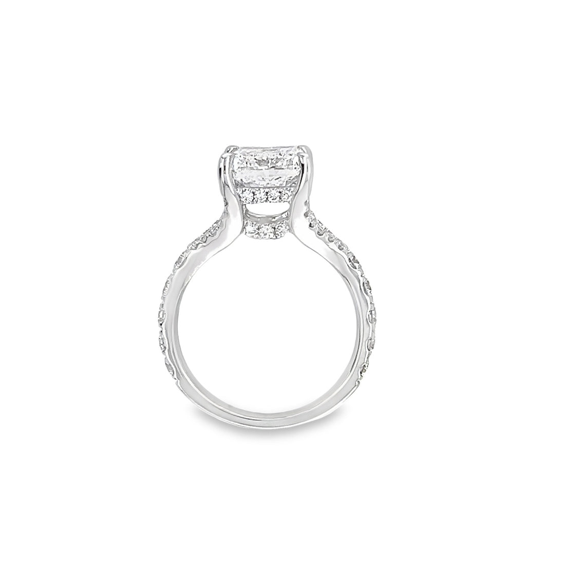 18K White Gold Diamond Engagement Ring (4.55ct)