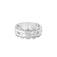 18kt White Gold Natural Diamond Contemporary Ring (0.28ct)