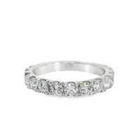 14kt White Gold Lab-Grown Round Diamond Wedding Ring (1.50ct)