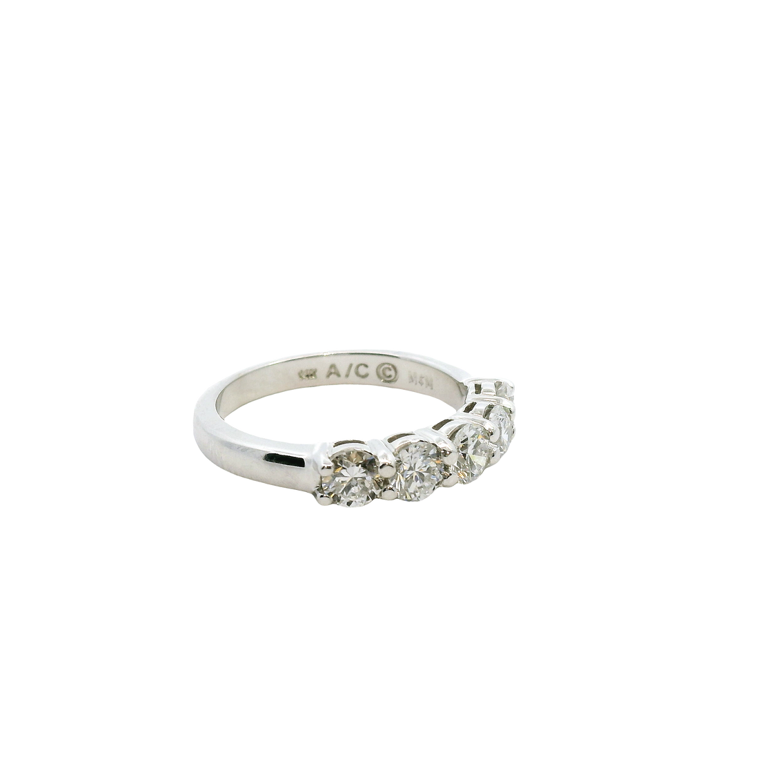 Diamond Wedding Bands  -  Women