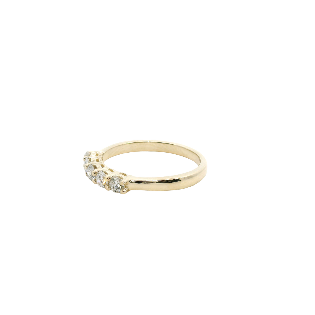 Diamond Wedding Bands  -  Women