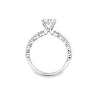 18kt White Gold Lab-Grown Round Diamond Engagement Ring (2.23ct)