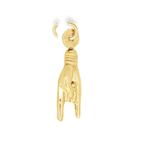 14kt Yellow Gold Italian Made Good Luck Charm (.41g)