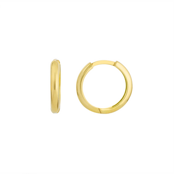 14kt Yellow Gold Small Hoop Earrings (1.3g)