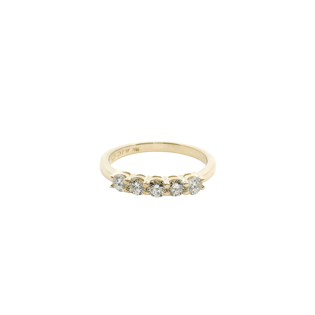 Diamond Wedding Bands  -  Women