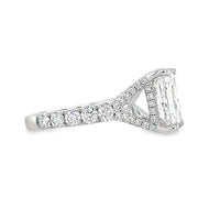 18K White Gold Diamond Engagement Ring (4.55ct)