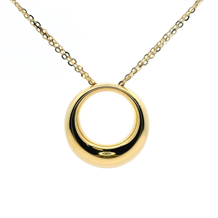 18kt Yellow Gold Italian Made Fashion Necklace (9.8g)