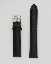 Hadley Roma Genuine Leather Black Watch Strap