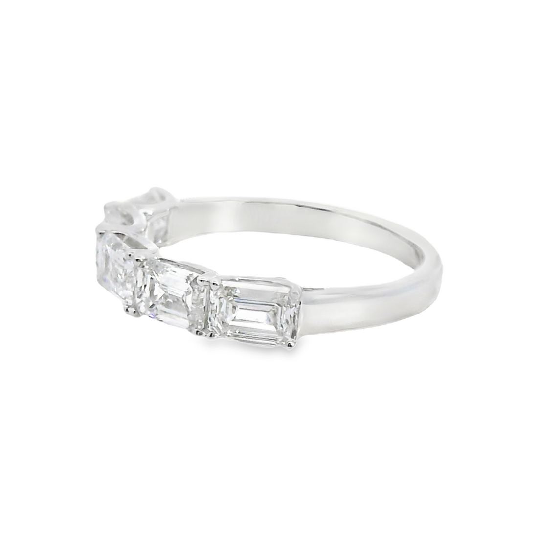 Diamond Wedding Bands  -  Women