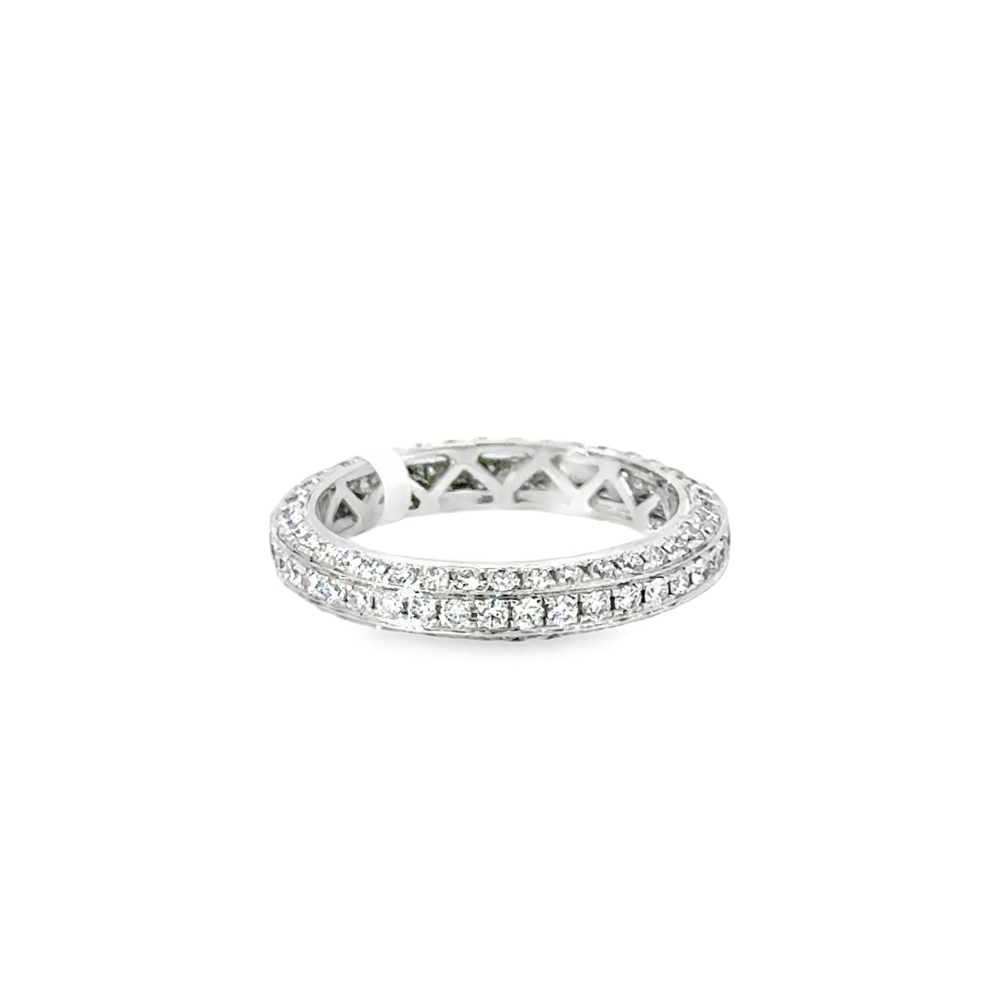 18kt White Gold Diamond Eternity Wedding Ring (1.33ct)