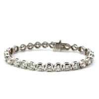 14kt White Gold Lab-Grown Diamond Tennis Bracelet (4.74ct)