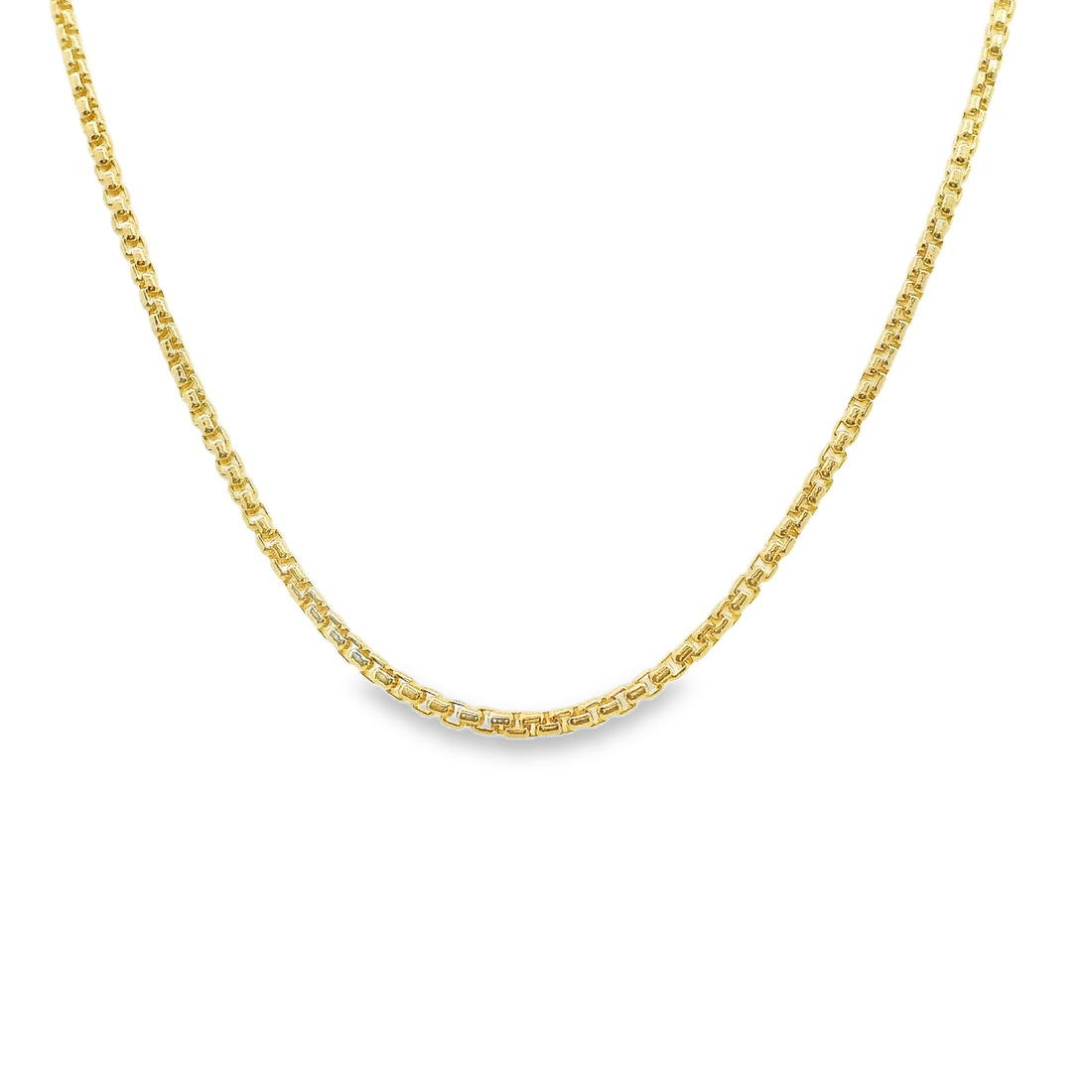 14kt Yellow Gold 16" 1.4mm Fancy Link Chain (4.7g)