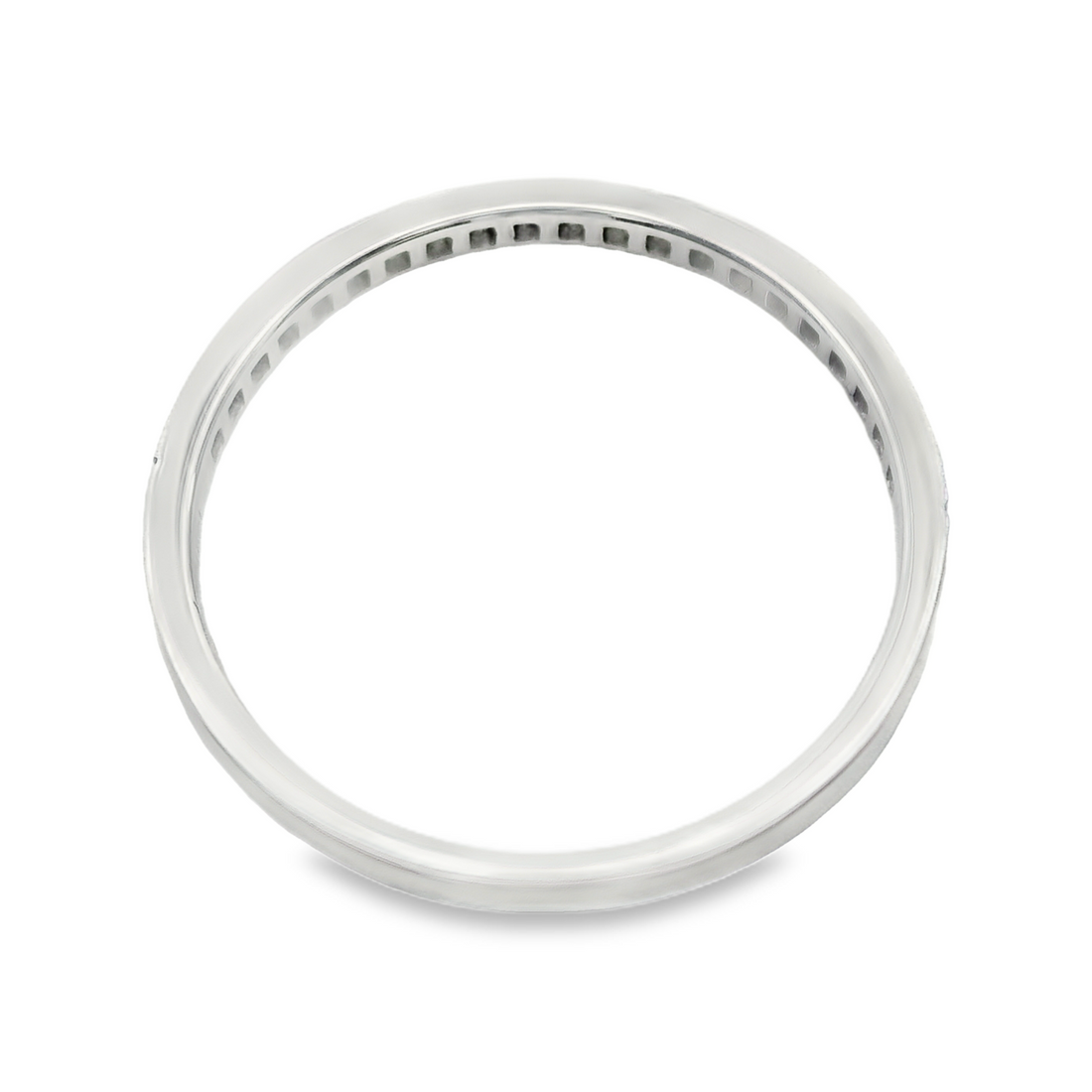 Diamond Wedding Bands  -  Women