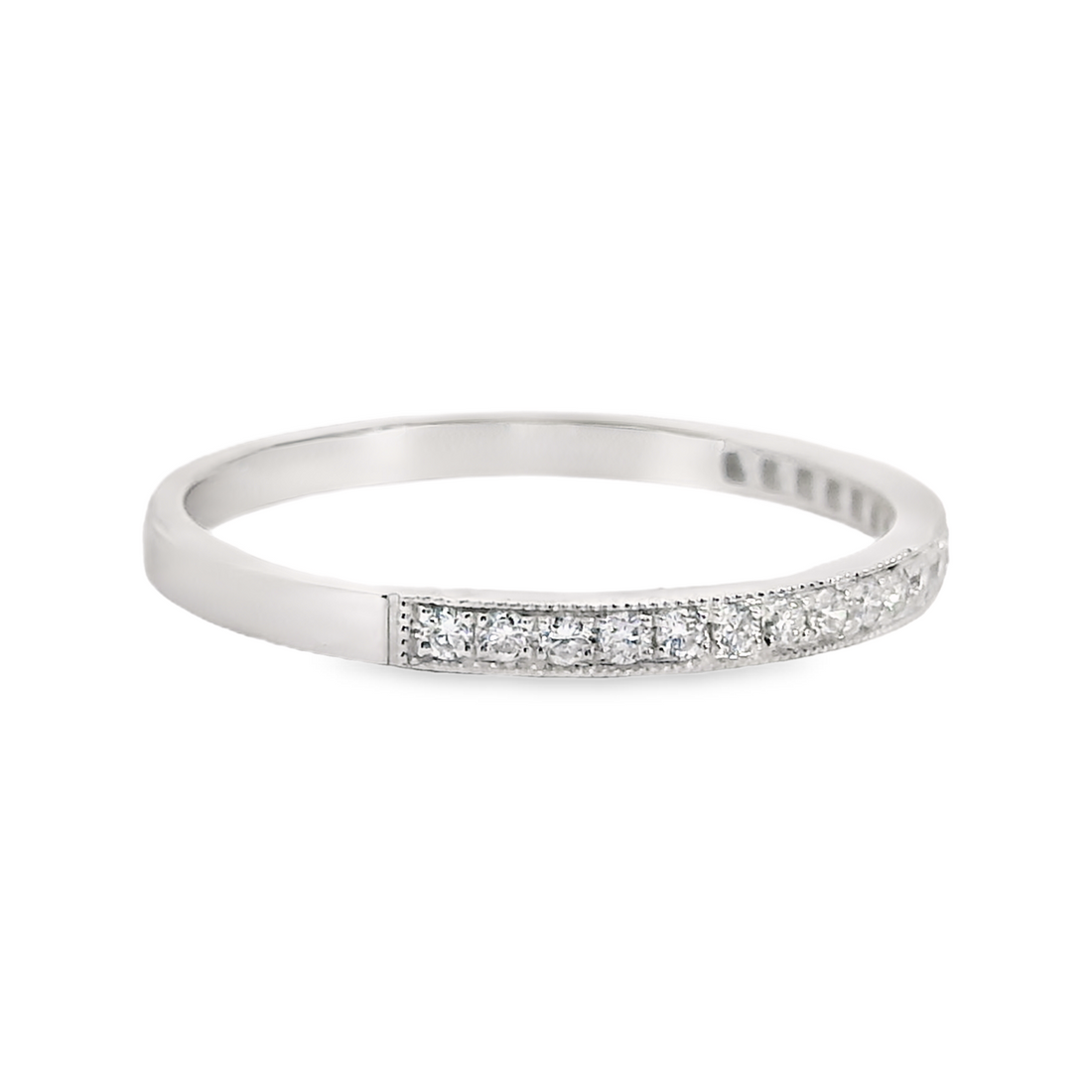 Diamond Wedding Bands  -  Women