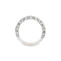 18kt White Gold Diamond Bead Set Ring (0.66ct)