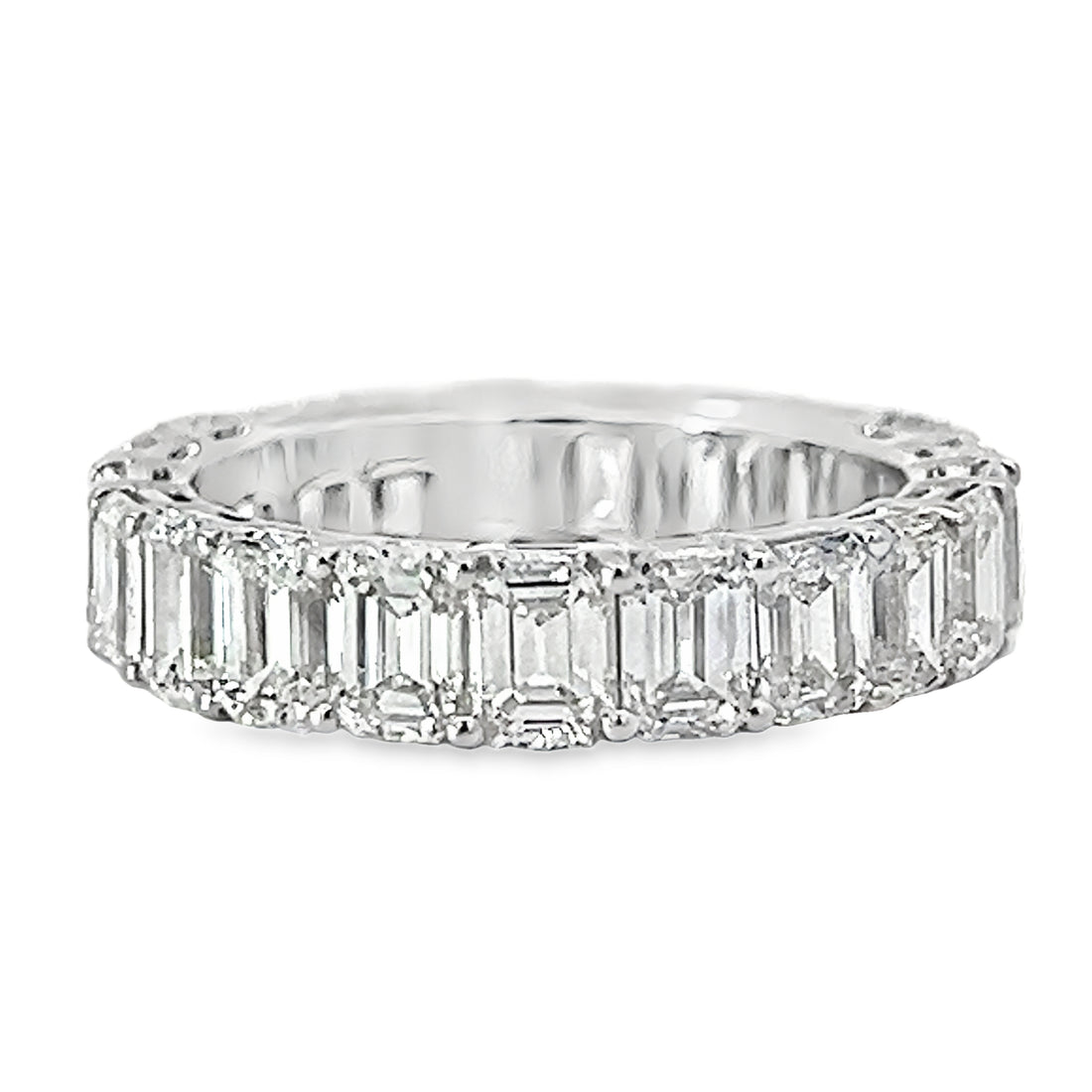 18kt White Gold Diamond Eternity Ring (5.13ct)