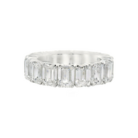 Diamond Wedding Bands  -  Women