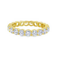 Diamond Wedding Bands  -  Women