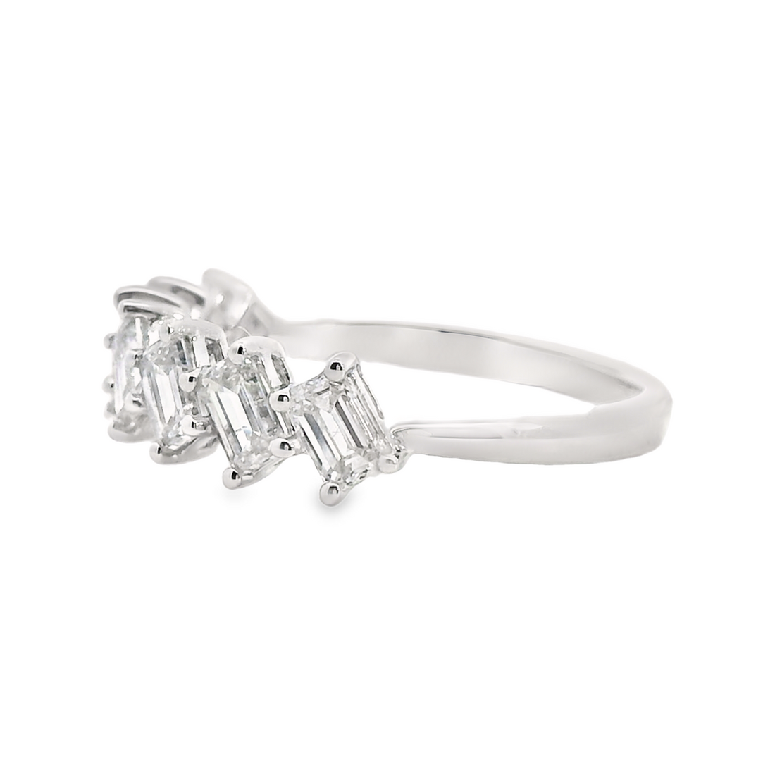 Diamond Wedding Bands  -  Women