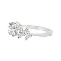 Diamond Wedding Bands  -  Women