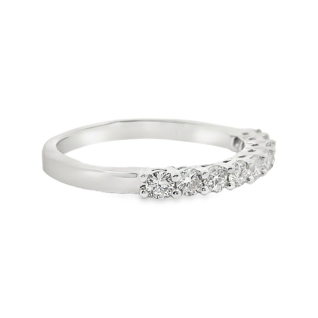 Diamond Wedding Bands  -  Women