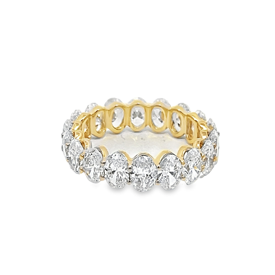 18K Yellow Gold Lab-Grown Diamond Wedding Ring (4.80ct)