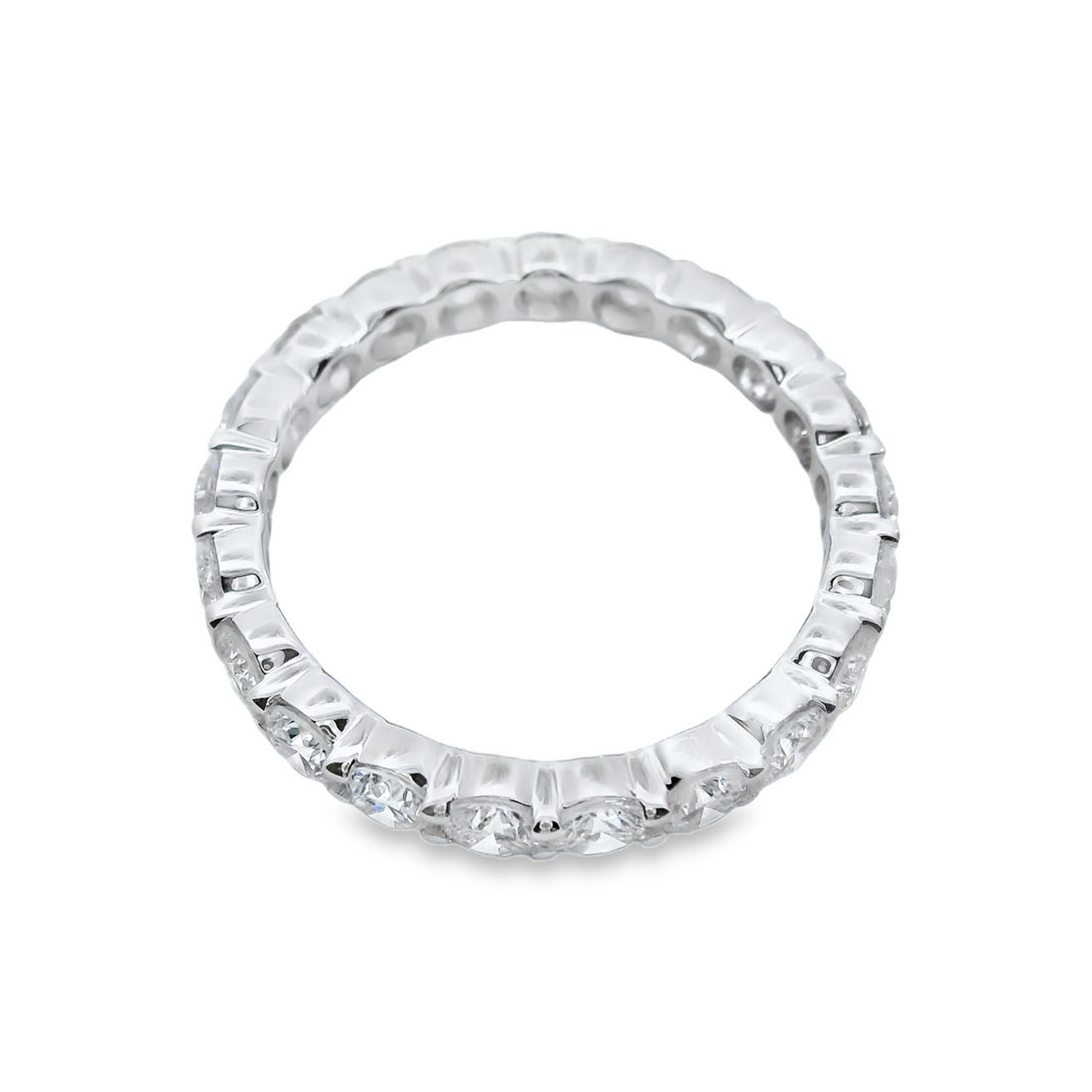 Diamond Wedding Bands  -  Women