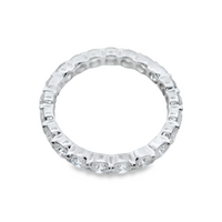 Diamond Wedding Bands  -  Women