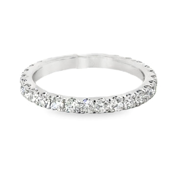 18kt White Gold Diamond Eternity Wedding Ring (1.1ct)