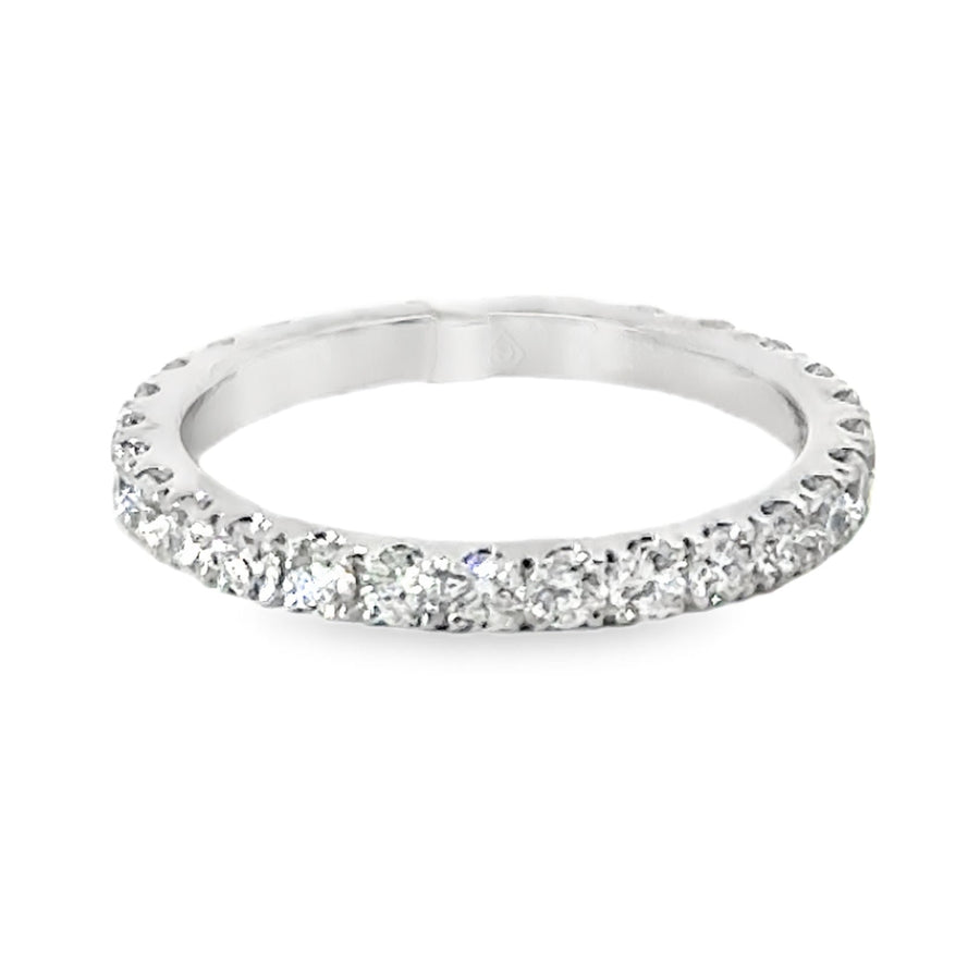 18kt White Gold Diamond Eternity Wedding Ring (1.1ct)