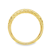 18kt Yellow Gold Natural Round Diamond Wedding Ring (.54ct)