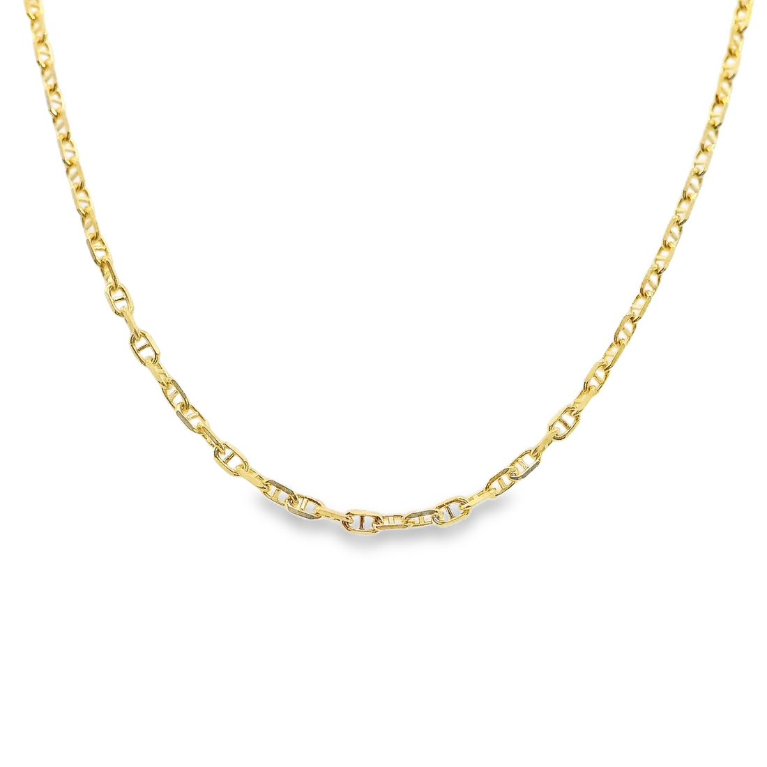 14kt Yellow Gold 18" 1.5mm Anchor Chain (2.5g)