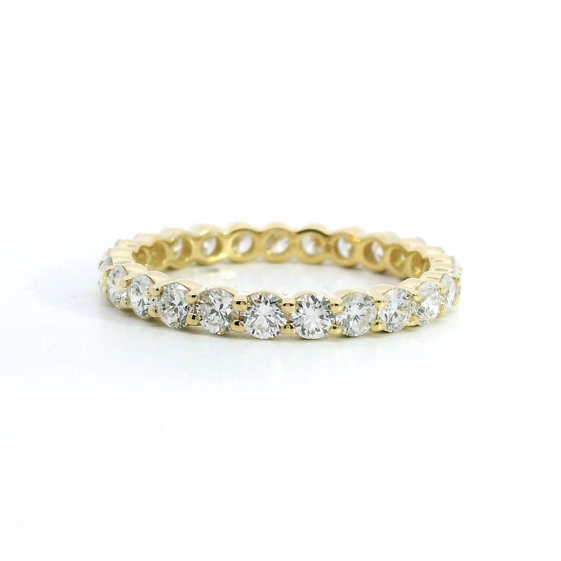 Diamond Wedding Bands  -  Women