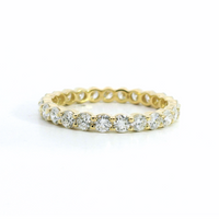 Diamond Wedding Bands  -  Women